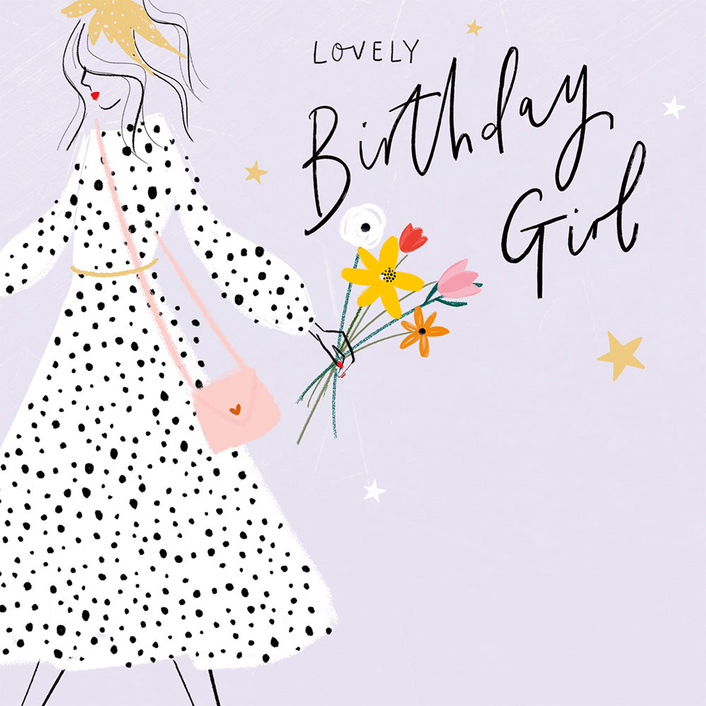 Birthday Girl Birthday Greetings Card