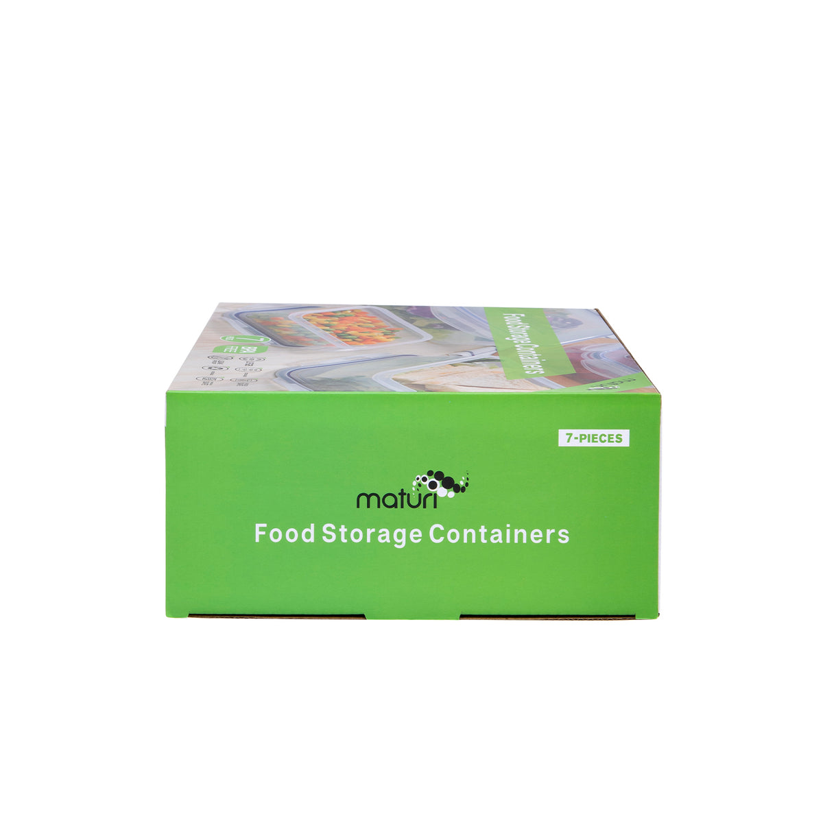 Seven Piece Rectangular Food Storage Set