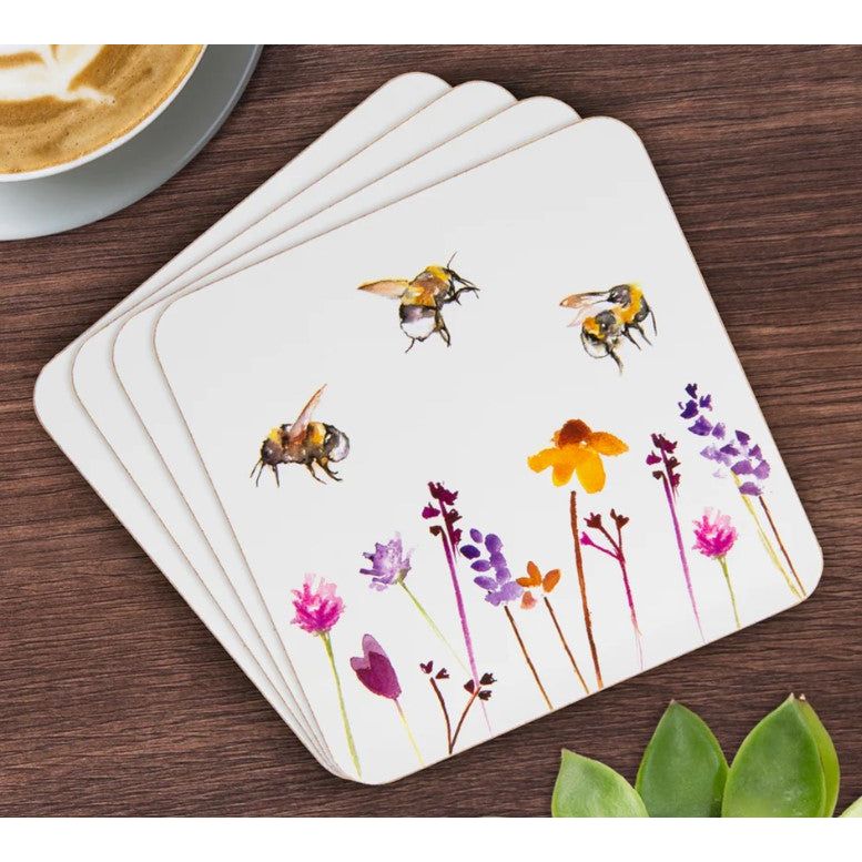Busy Bees Coaster & Placemat Set