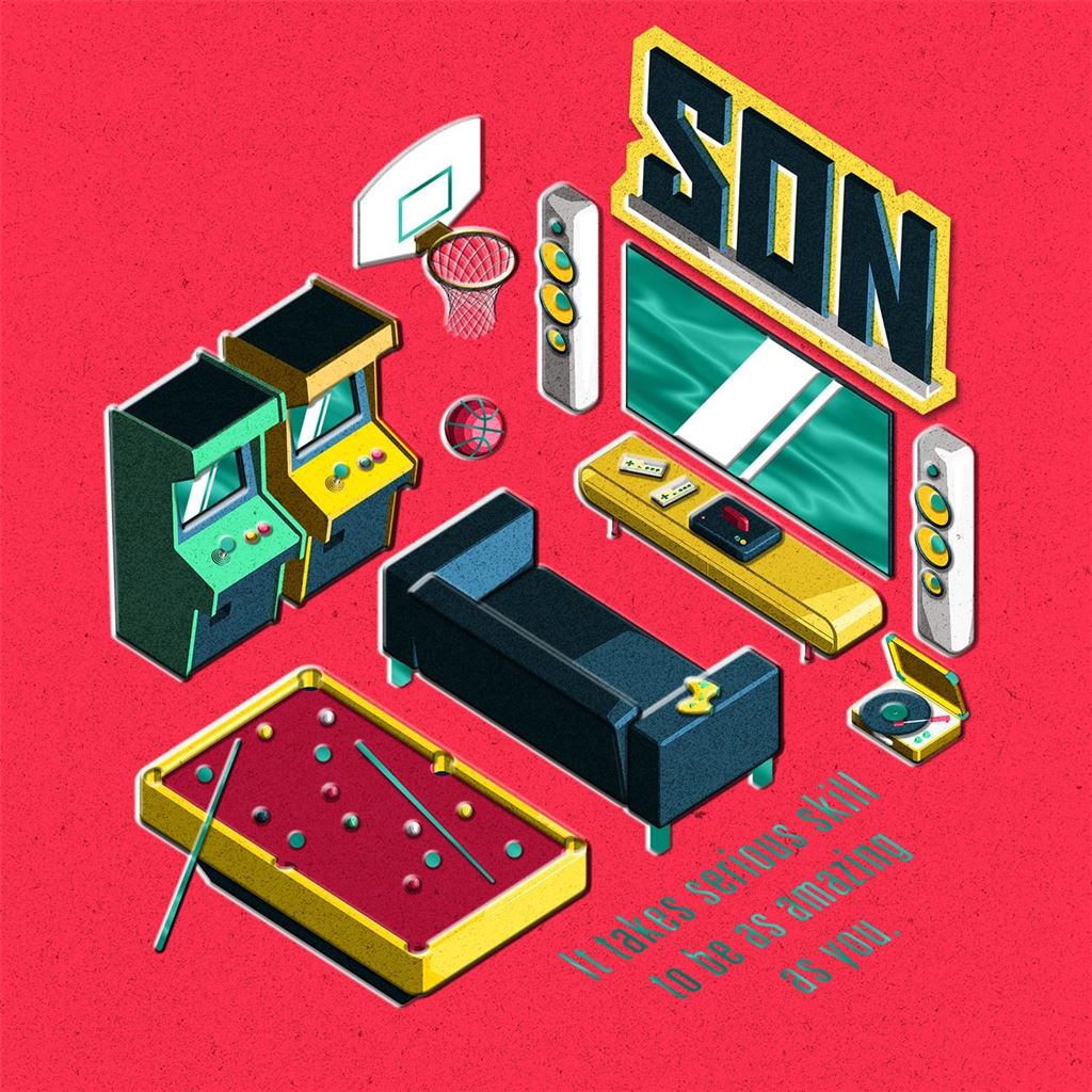 Gaming Son Birthday Greetings Card