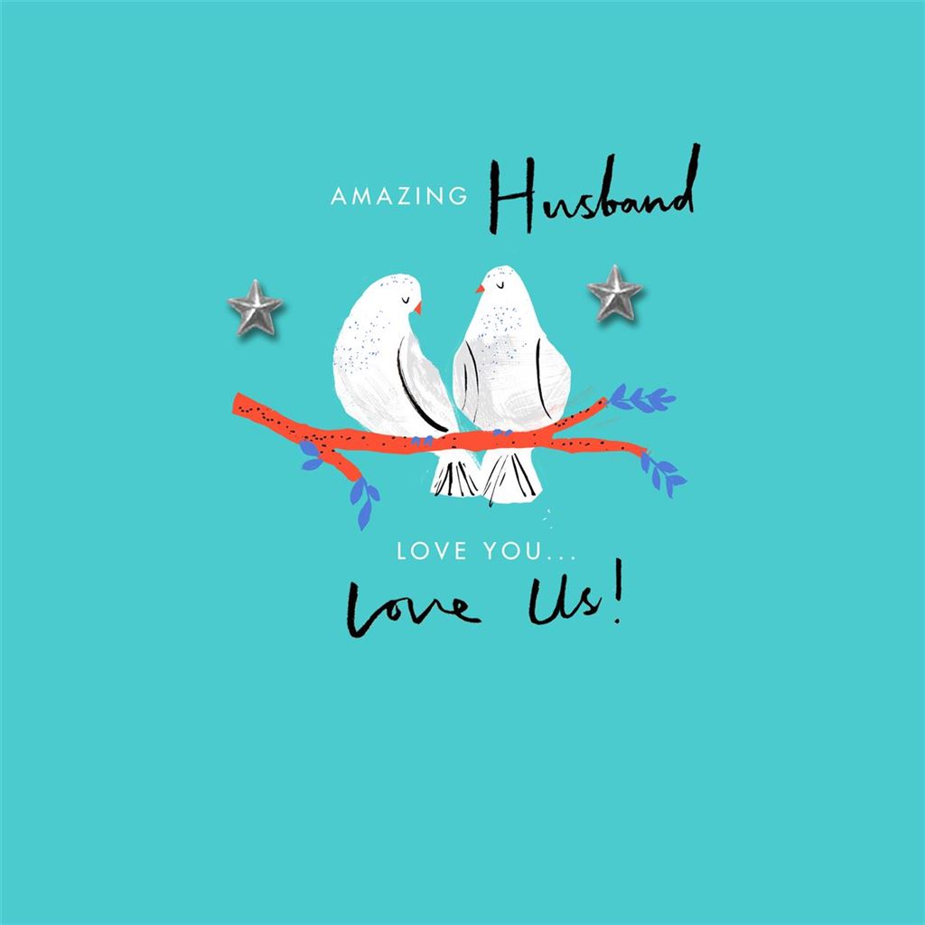 Amazing Husband Anniversary Greetings Card