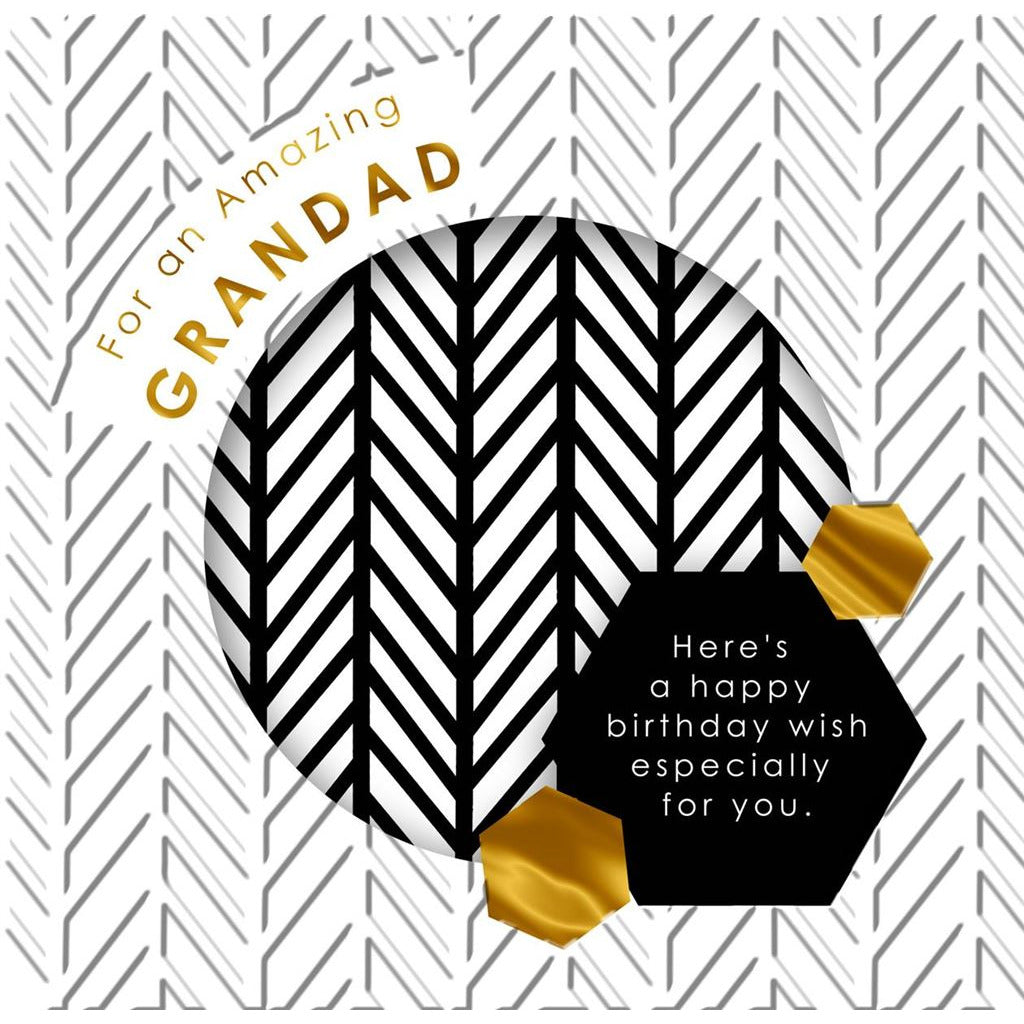Amazing Grandad Birthday Greetings Card