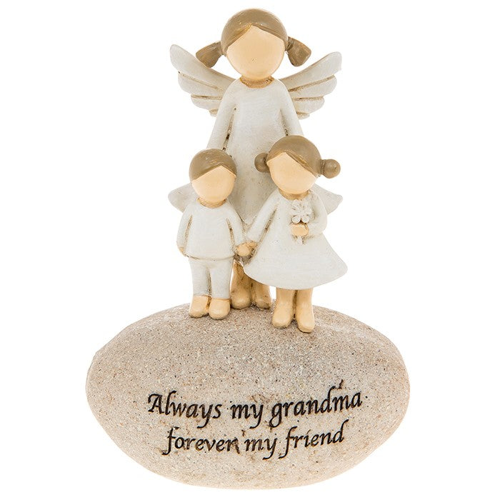 Grandma Angel Stones Figurine