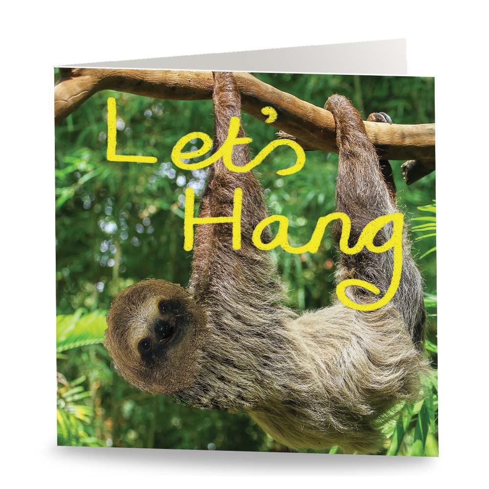 Let&#39;s Hang Card