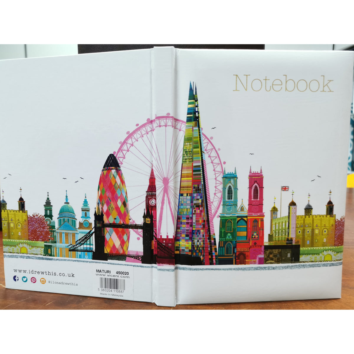 London Scene A5 Hardback Notebook