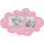 Pink Baby Girl Cloud Photo Frame 40x26cm