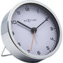 White Metal Alarm Clock 