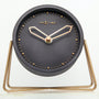 Black ‘Cross Table’ Contemporary Design Table Clock