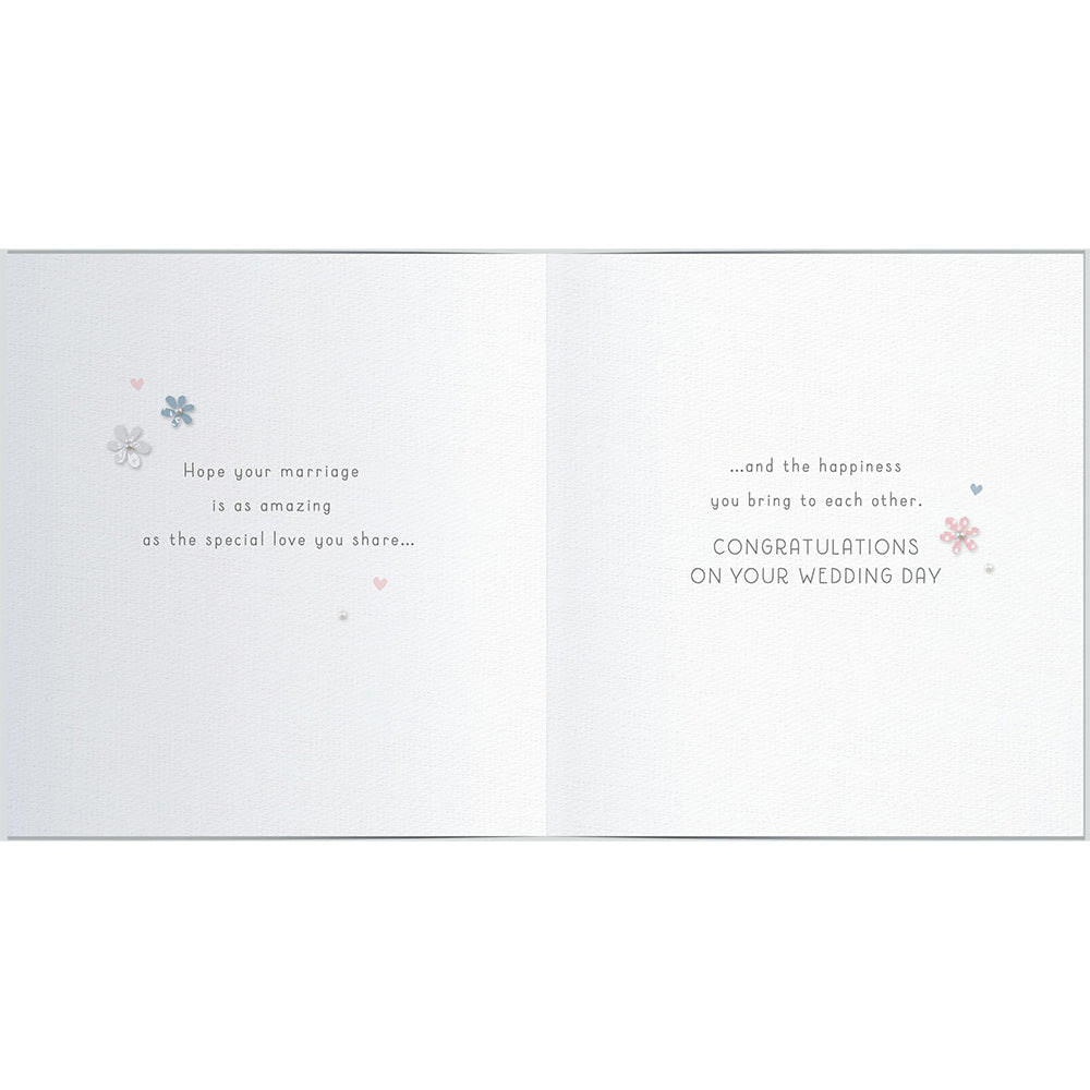 Mr & Mrs Wedding Greetings Card