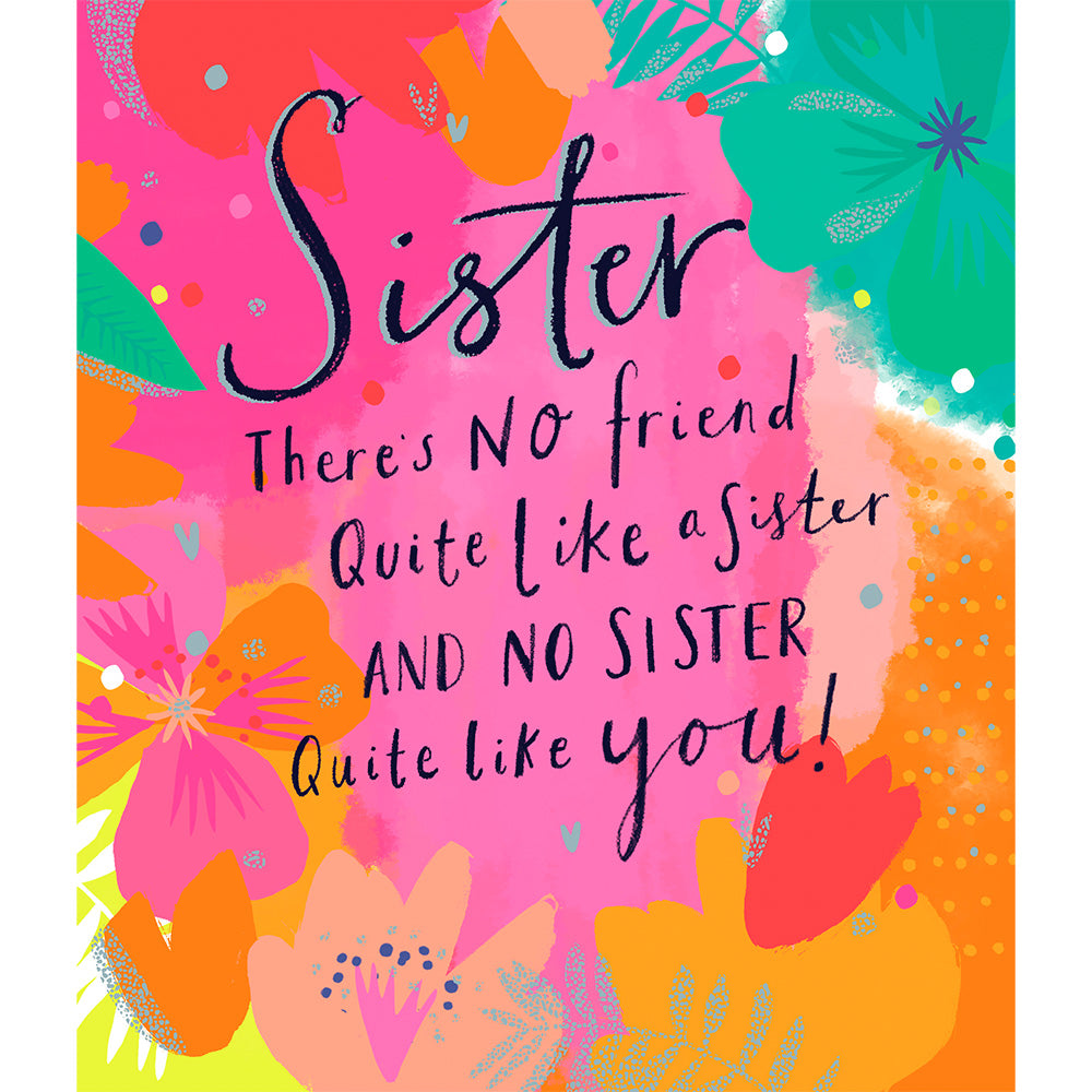 Sister Birthday Greetings Card