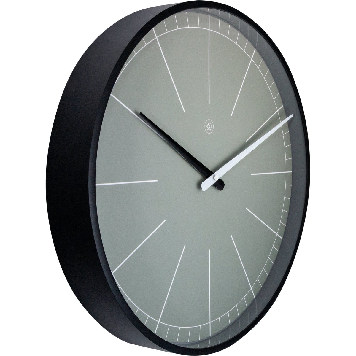 nXt - Wall clock - Ø 40 cm - Plastic - Grey - &#39;Gray&#39;