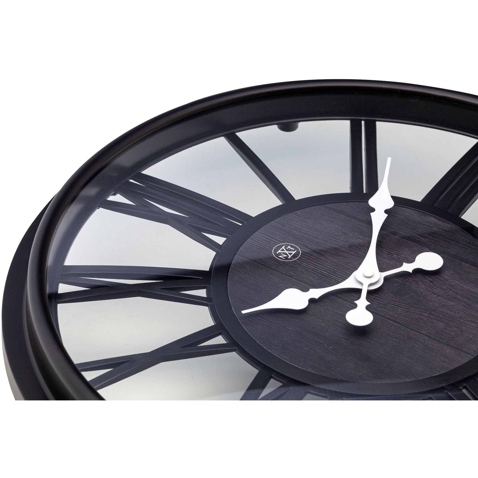 nXt - Wall Clock - Ø 51 cm - Plastic - Black - 'Quebec'