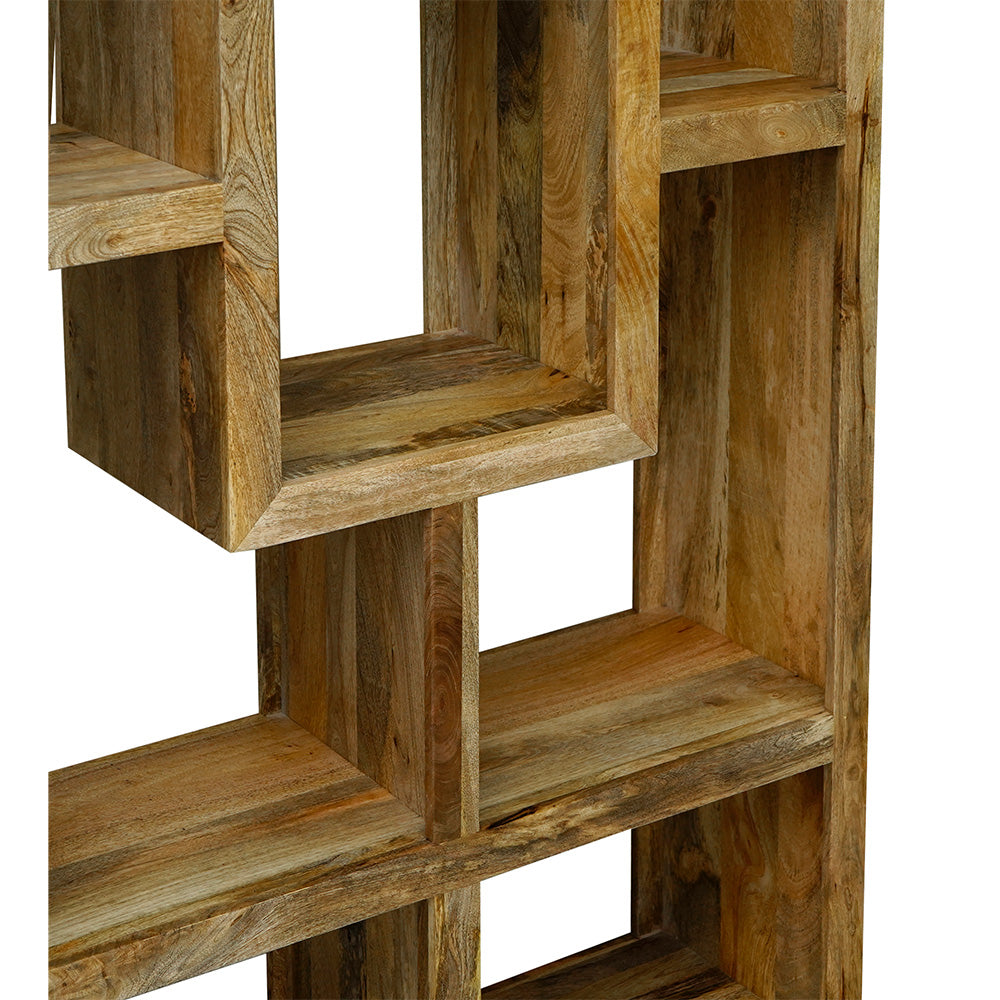 Yoga Light Mango Wood Bookcase