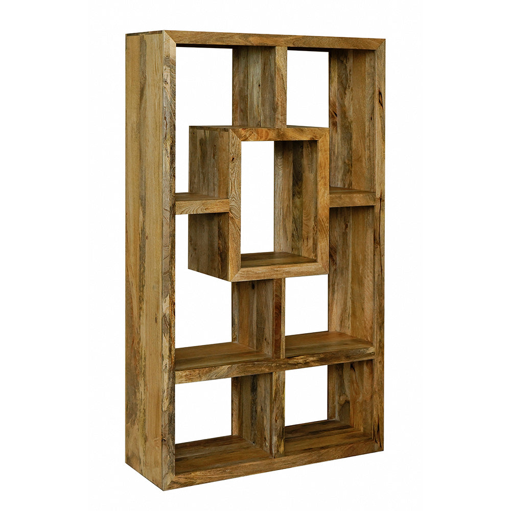 Yoga Light Mango Wood Bookcase