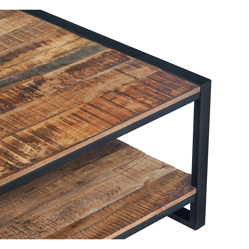 Frais Wood &amp; Metal Side Table