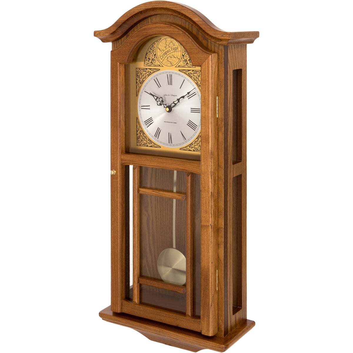 Kempston Oak Pendulum Clock