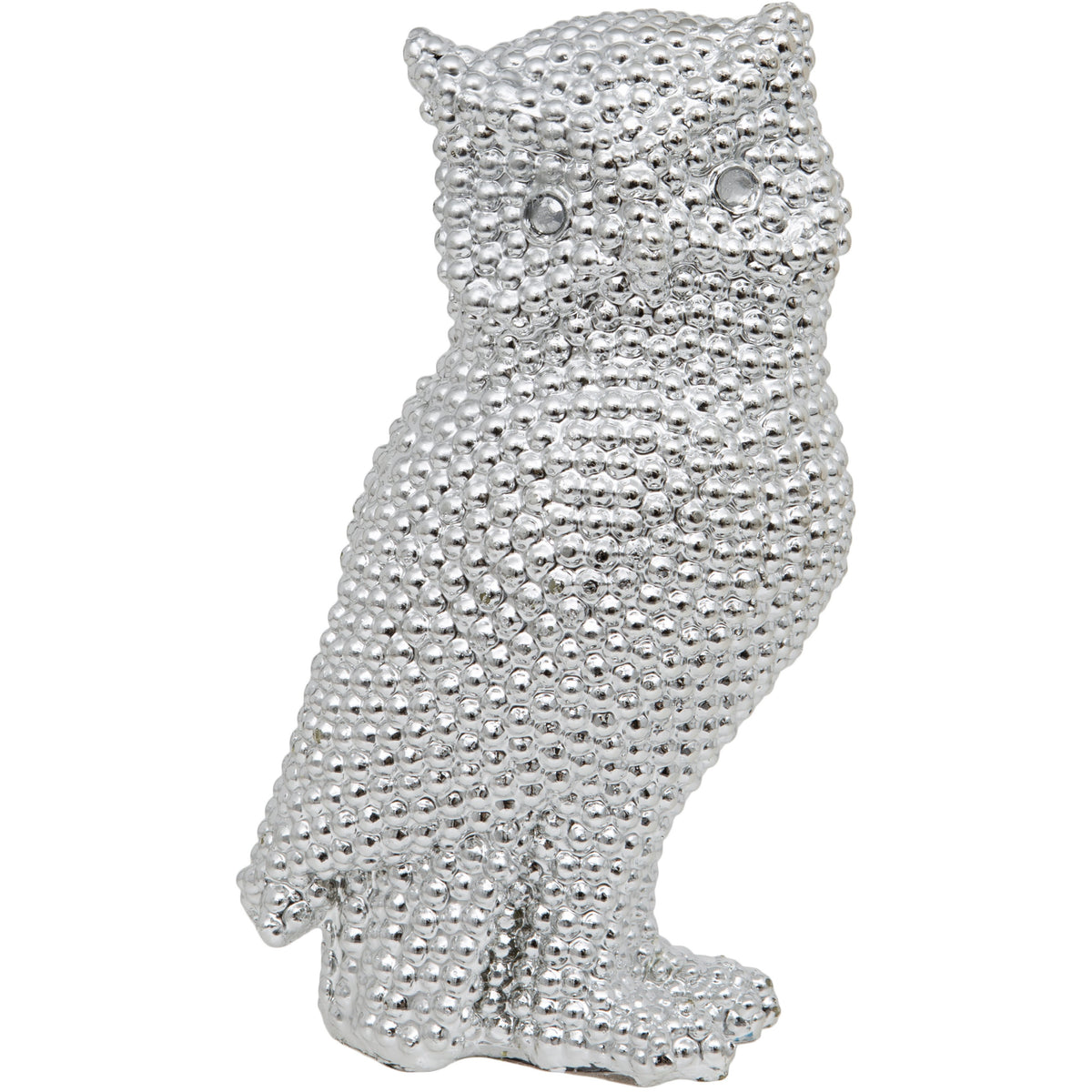 Silver Owl Ornament