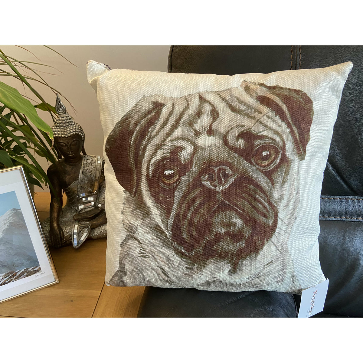 Pug Dog Cushion