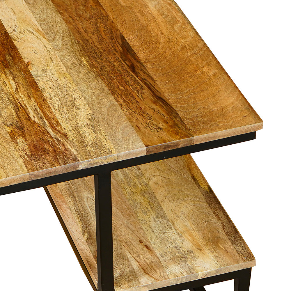 Ravi Light Mango Wood Side Table