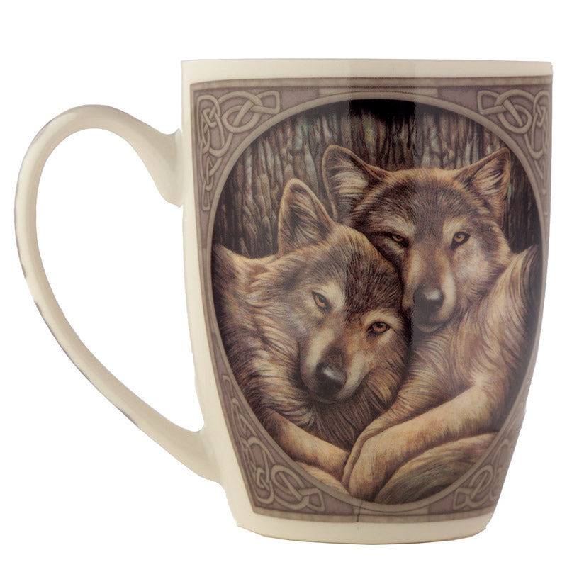 Lisa Parker Loyal Wolf Companions Bone China Mug