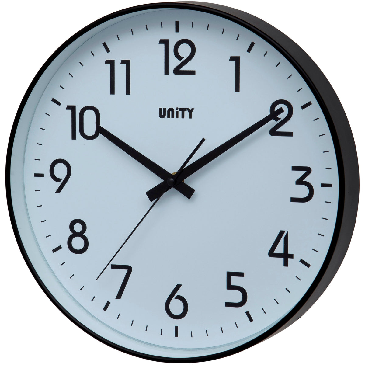 Fradley Black 30cm Wall Clock