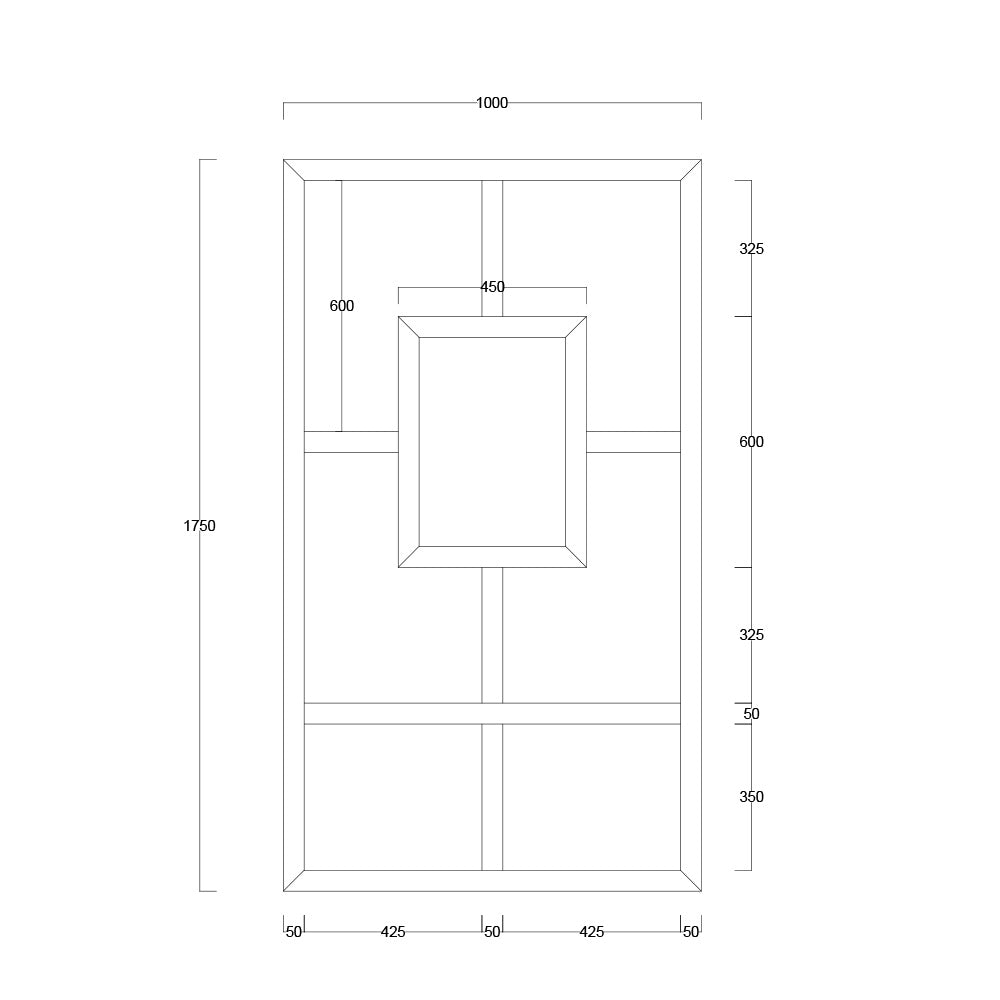 Yoga Light Mango Wood Bookcase